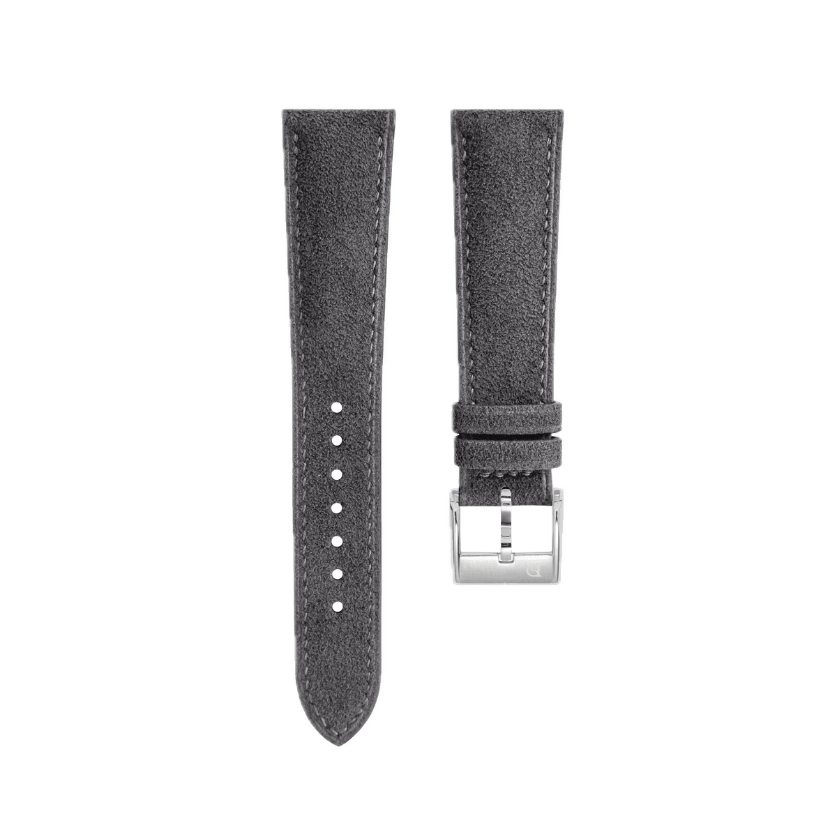 Matte Grey Epsom Calfskin