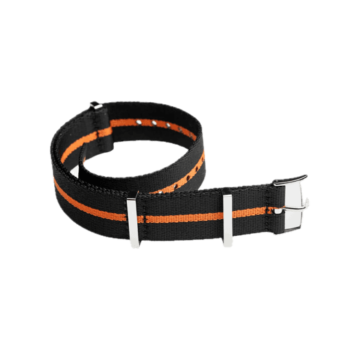 Artem Straps Orange Pin Stripe Nylon