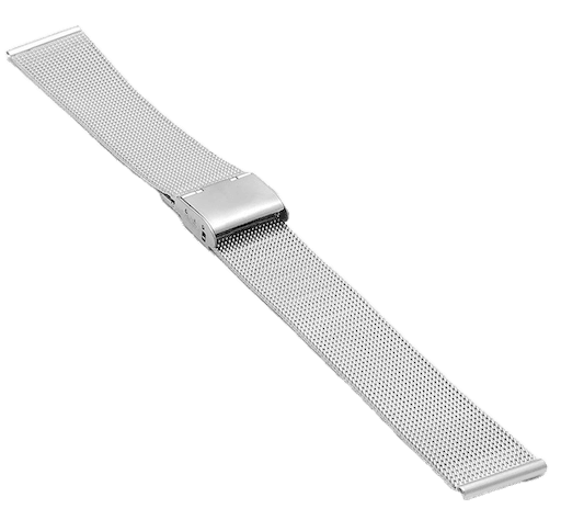 StrapsCo Silver Thin Mesh