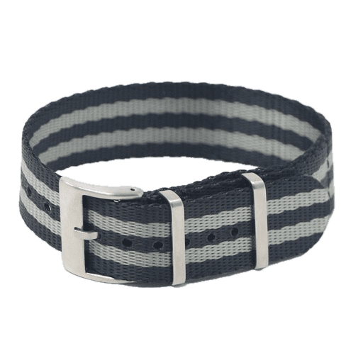 StrapsCo Grey Bond Single Pass Seat Belt