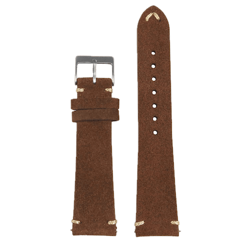 StrapsCo Brown Classic Suede