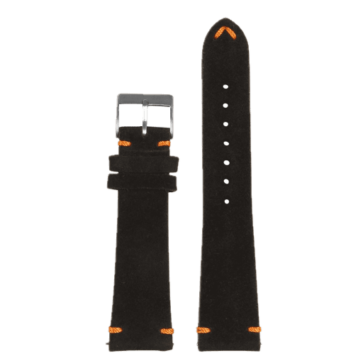 StrapsCo – Black & Orange Suede