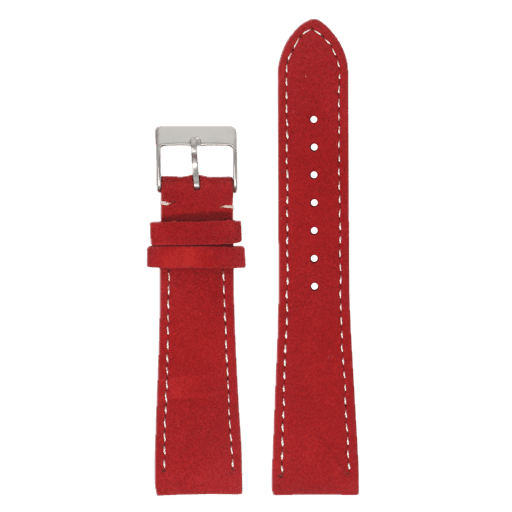 StrapsCo - Red Classic Suede