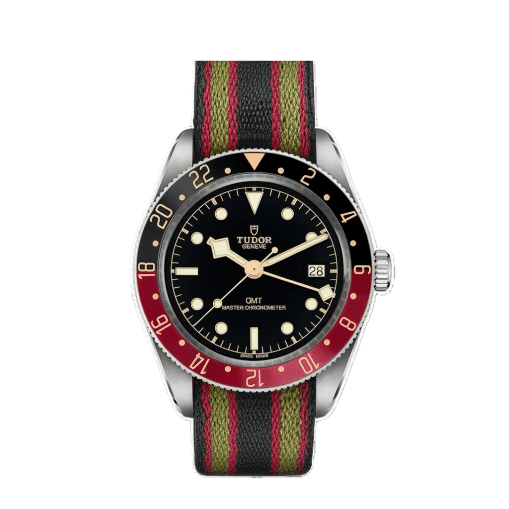 Tudor Black Bay 58 GMT on Vintage Bond NATO strap