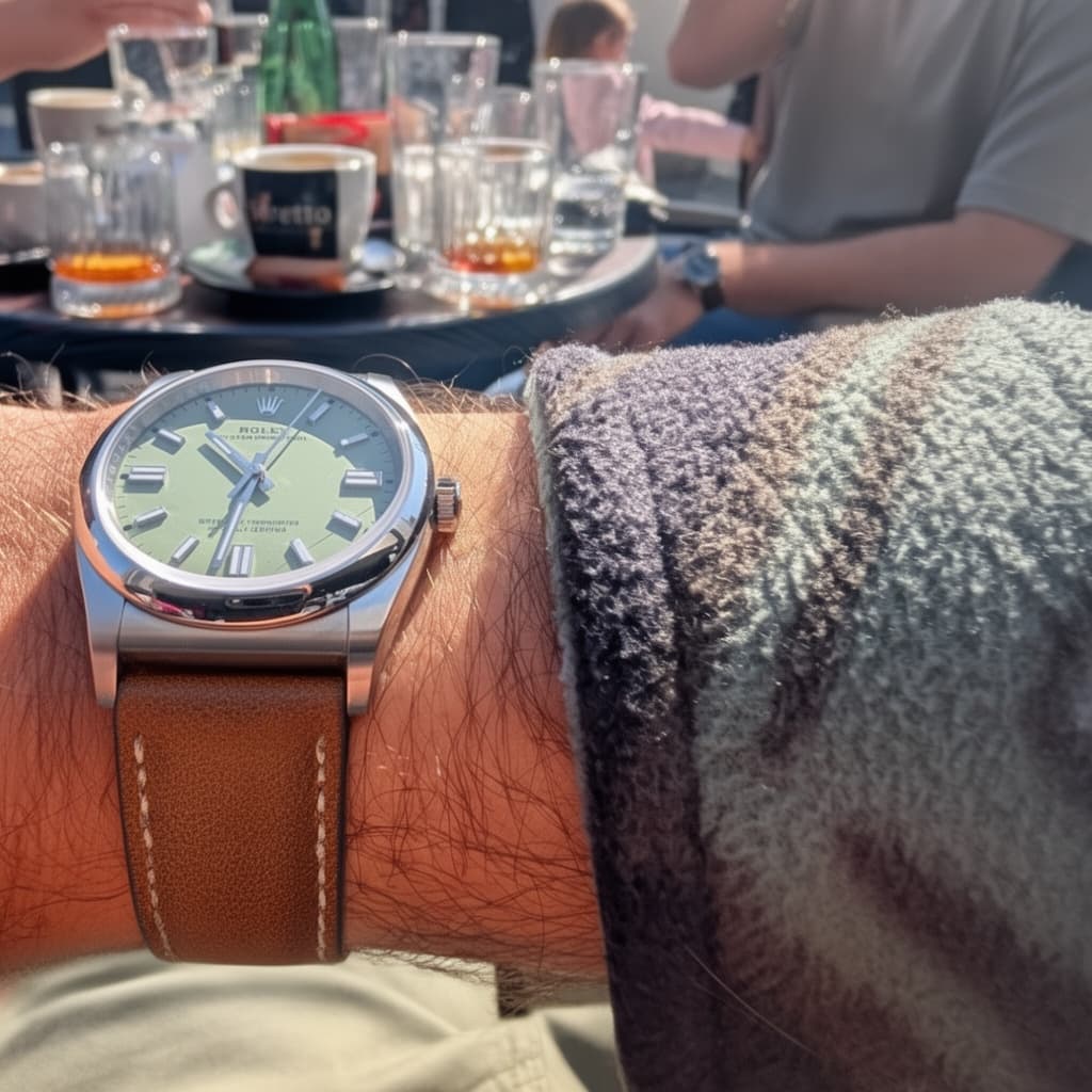 Vintage Distressed Brown Leather