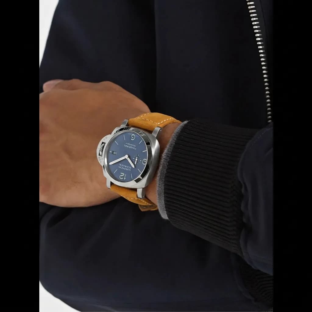Panerai Luminor Marina on Classic Vintage Leather strap
