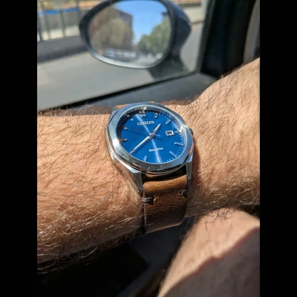 Citizen Eco-Drive Corso on Model 2 Premium - Moss Brown