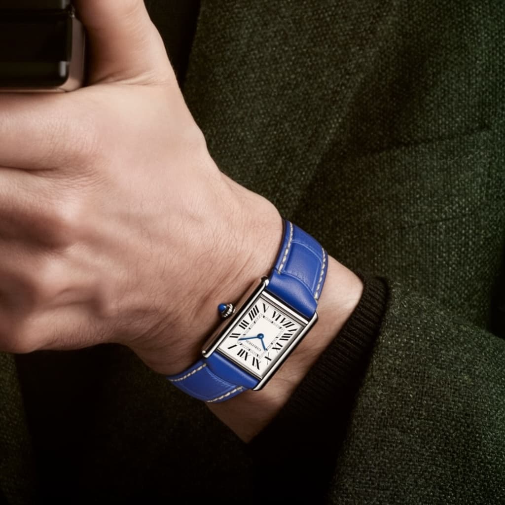 Men’s Crocodile Embossed
