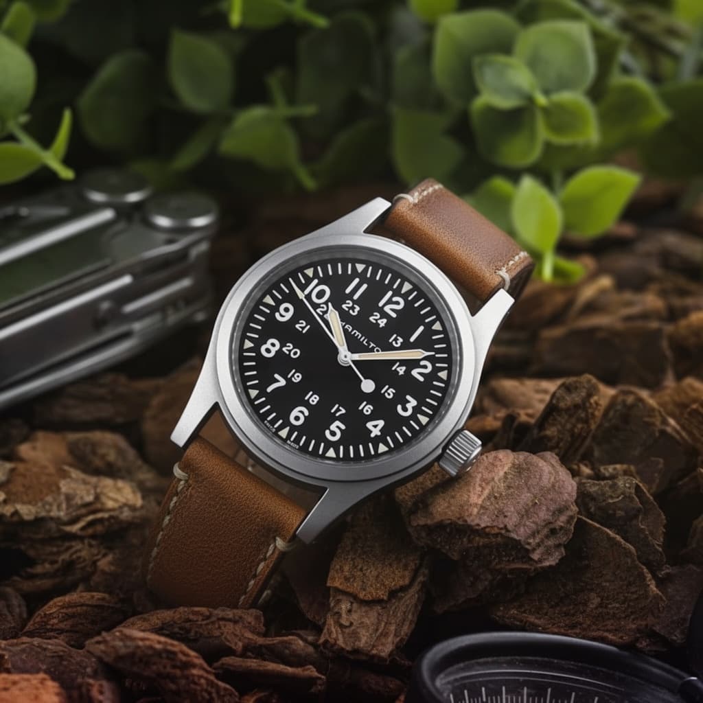 Vintage Distressed Brown Leather