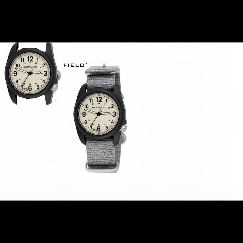 Bertucci Field Watch on Matte Supreme - Slate strap