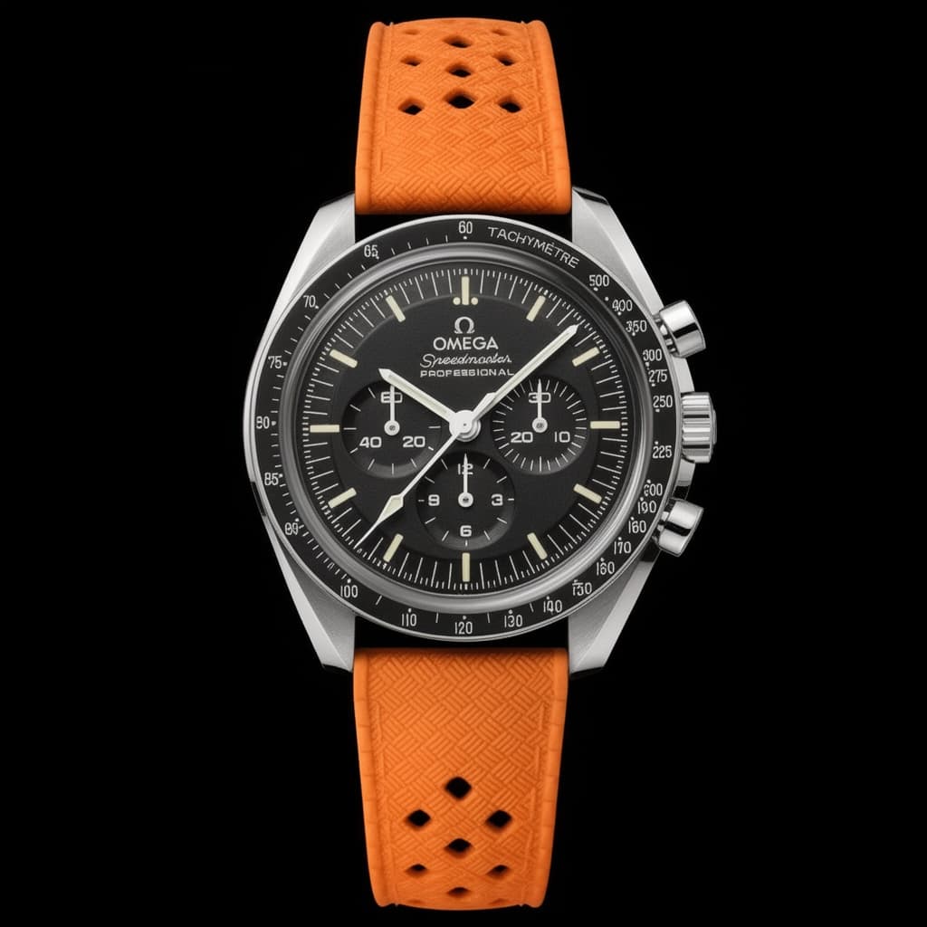Bright Orange FKM Rubber