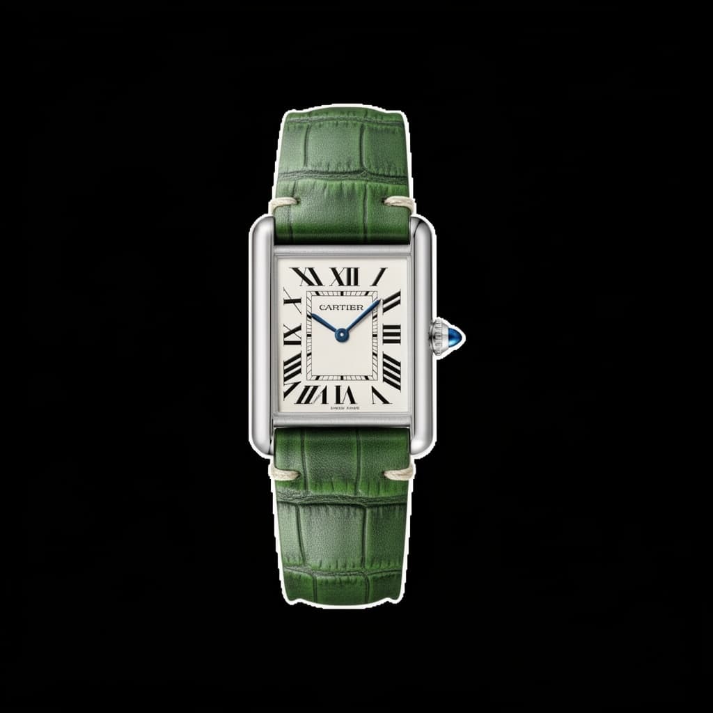 Custom Timepiece on Vintage Alligator strap
