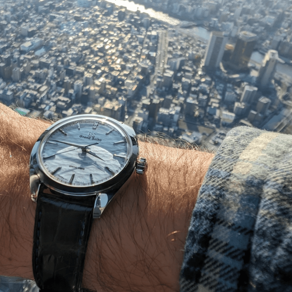 Grand Seiko SBGY007 Omiwatari original timepiece